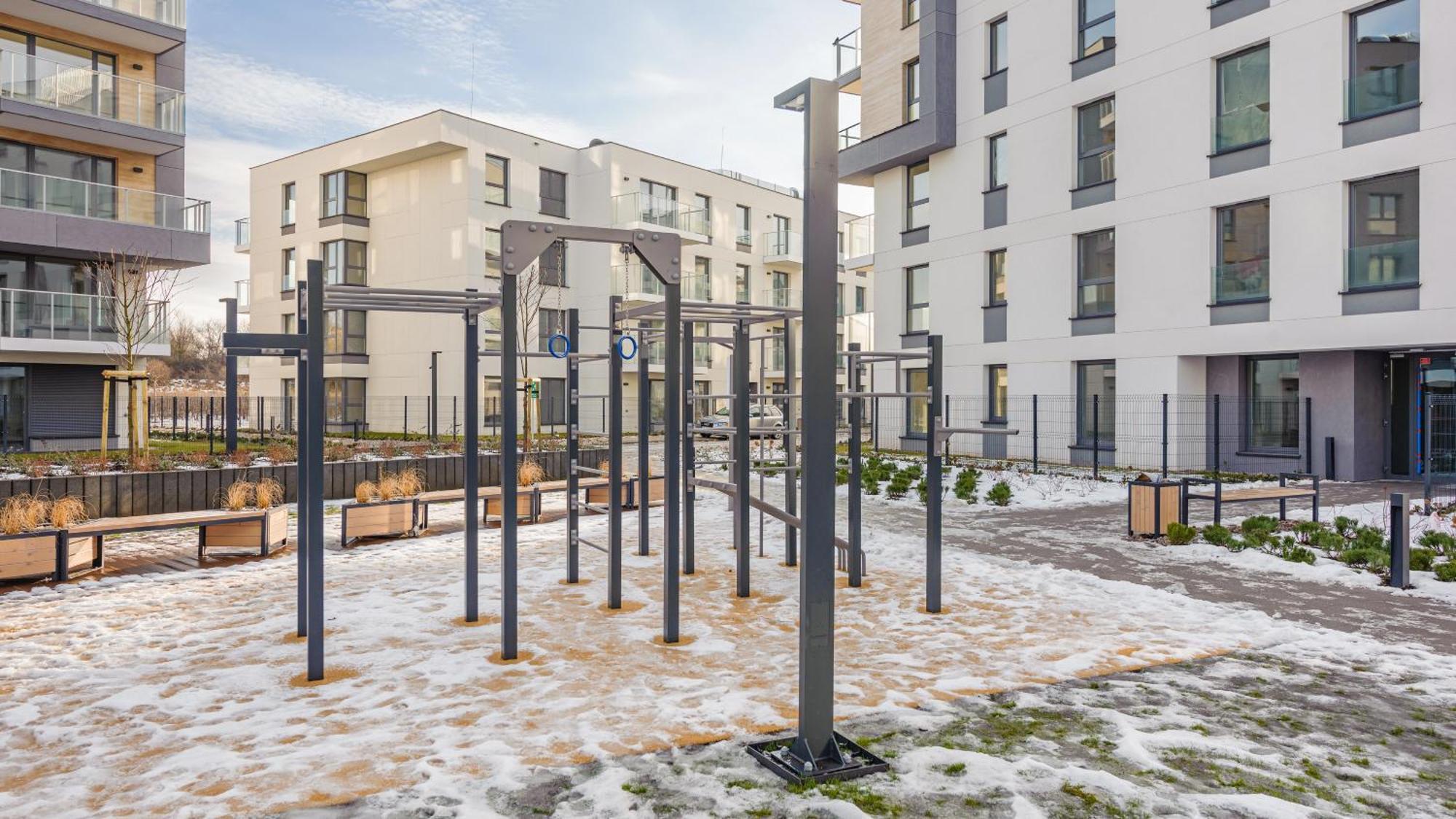 Apartamenty Sun & Snow Przystan Letnica Gdansk Dış mekan fotoğraf